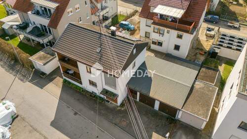 Außenansicht Drohne 4 - Einfamilienhaus mit 112,10 m&sup2; in Metzingen zum Kaufen