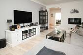 Wohnzimmer - 4 Zimmer Etagenwohnung zum Kaufen in Leopoldshöhe