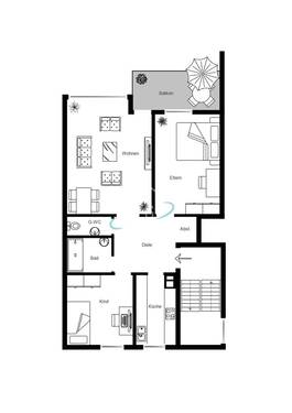 Wohnung - 
