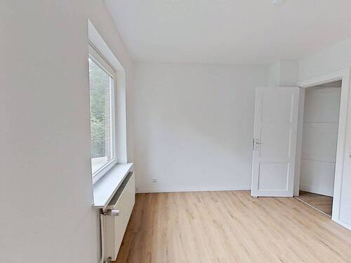 Ansicht II: Schlafzimmer I - Etagenwohnung mit 52,80 m&sup2; in Nordenham zur Miete