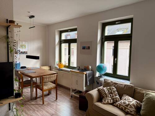 Essbereich - Etagenwohnung mit 57,30 m² in Leipzig zum Kaufen