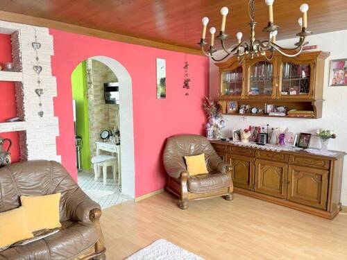 Wohnzimmer Ansicht 2 EG - 