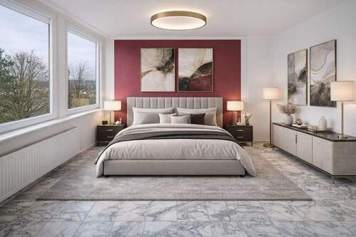 Schlafzimmer - 2 Zimmer Etagenwohnung in Springe