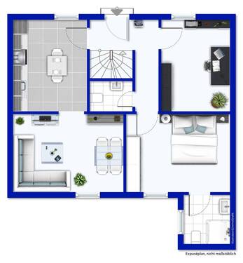 Bungalow Erdgeschoss - 