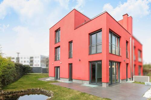 Rückansicht - 6 Zimmer Doppelhaushälfte zum Kaufen in Berlin