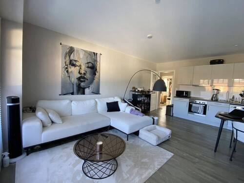 Wohnzimmer - Etagenwohnung mit 78,00 m&sup2; in Hamburg zur Miete