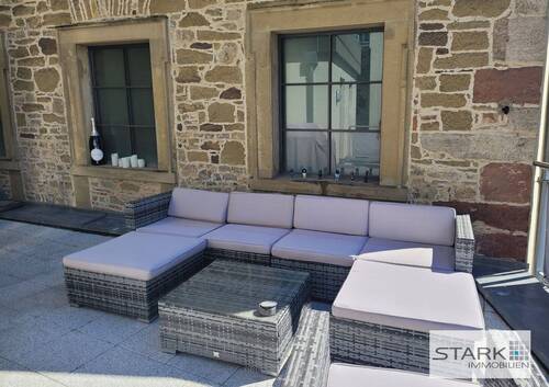 Terrasse (4).jpg - Top-Lage „Am Spitäle“: Moderne 3-Zimmer-Wohnung mit großer Terrasse & Tiefgarage