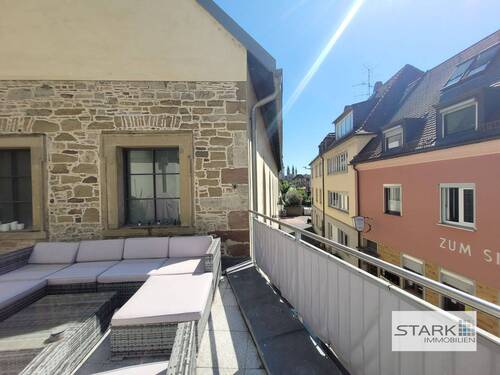 Terrasse (2).jpg - 3 Zimmer Etagenwohnung zum Kaufen in Würzburg