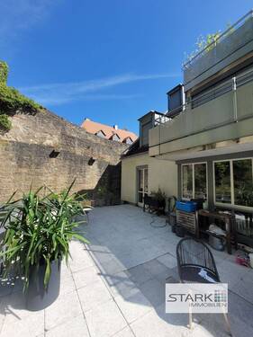 Terrasse (2).jpg - 3 Zimmer Etagenwohnung zum Kaufen in Würzburg