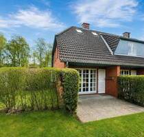 Kleines Endreihenhaus mit Westterrasse + Gartenanteil - Wyk auf Föhr