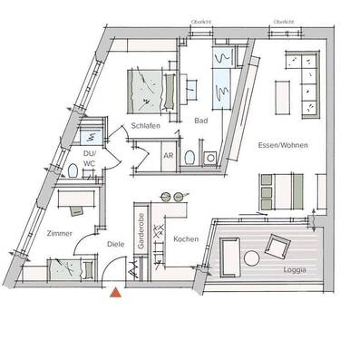 Wohnung 04 im Hofgebäude - 