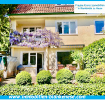 Pauschalmiete EUR 2.900,-_Charmantes Doppelhaus vollmöbliert_Garten_Terrasse_Balkon - Hamburg Blankenese