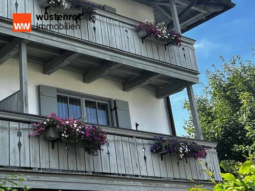 Blick auf den Balkon - 