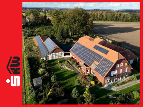 Der Blick von oben - Charmantes Wohnen in Alleinlage *2695 GV Bauernhof in Versmold