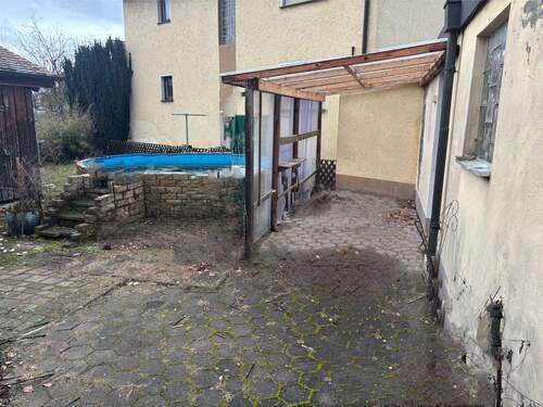 Terrasse / Pool / Überdachung - 