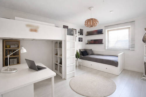 Eltern (als Kinderzimmer genutzt) - Etagenwohnung mit 75,00 m&sup2; in Unterneukirchen zum Kaufen