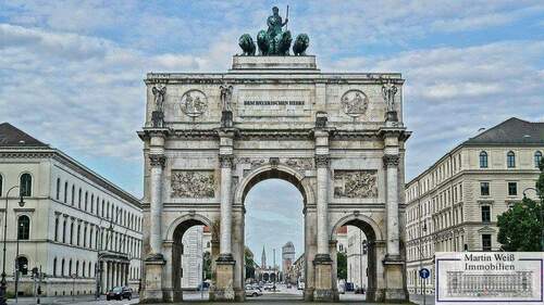 Impression Siegestor - 1 Zimmer Gewerbeobjekt (Büro, Produktion, Verkauf) zur Miete in München