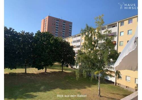 Balkonausblick - 3 Zimmer Etagenwohnung in Berlin