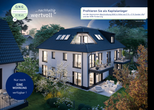 Aussenansicht D14_Haus B - Bestens geschnittene NEUBAU-Gartenwohnung inkl. taghellem Souterrain