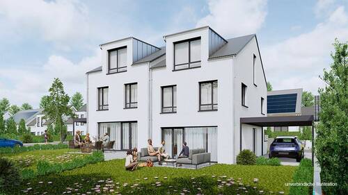 Ansicht - 6 Zimmer Doppelhaushälfte zum Kaufen in Gärtringen
