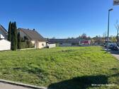 Blick auf den Bauplatz - 6 Zimmer Doppelhaushälfte in Gärtringen