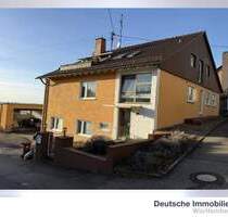 Aufgeteiltes 2 Familienhaus mit Einliegerbüro und großer Garage in ES- Liebersbronn - Esslingen