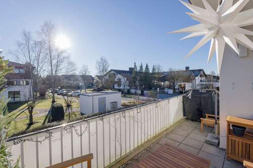 Balkon Gebäuderückseite - 