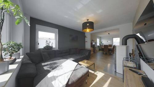 Wohnzimmer - Einfamilienhaus mit 185,00 m&sup2; in Bodenwerder zum Kaufen