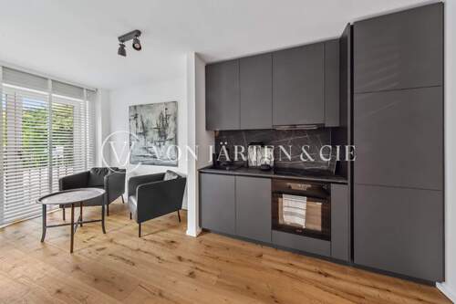 Ess-Küchen-Bereich - 1 Zimmer Etagenwohnung zur Miete in Hamburg