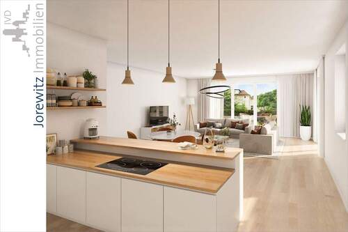 004 - Wohnung 2 - Erdgeschoss rechts - Wohnen-Kochen-Essen - Etagenwohnung mit 101,10 m&sup2; in Bielefeld zum Kaufen