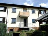 Ansicht Südseite - EINFAMILIENHAUS als REIHENMITTELHAUS in ruhiger Lage mit 2 Balkonen & Garten in STUTTGART-WEILIMDORF (WOLFBUSCH)