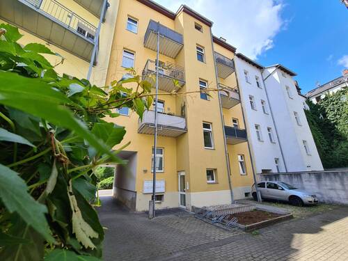 Ansicht Hofseite - 2 Zimmer Etagenwohnung zum Kaufen in Halle