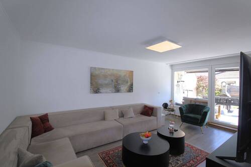 Wohnzimmer - 4 Zimmer Doppelhaushälfte in Miesbach