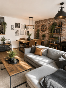 Wohnzimmer KI.png - Lage, Lage, Lage - und ein Zuhause zum Verlieben!