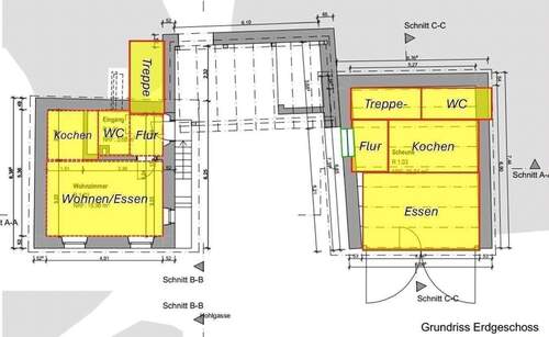 Alternativ 3 Sanierungsentwürfe oder als Neubau - 