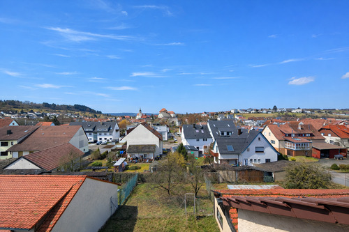 Aussicht aus DG - Doppelhaushälfte mit 149,00 m&sup2; in Heimsheim zum Kaufen