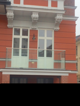 Hochparterre Balkon - 
