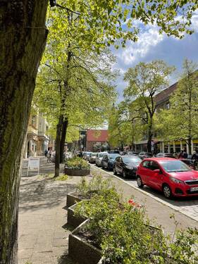 Blick zu Pankow-Kirche - 