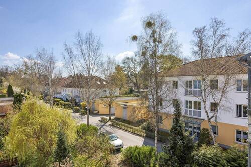 Blick von der Loggia - Etagenwohnung mit 54,00 m&sup2; in Schöneiche bei Berlin zum Kaufen