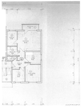 Wohnungsrundriss - 