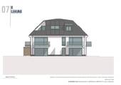 Haus B Ansicht Süd - 