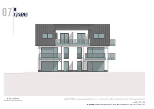 Haus A Ansicht Süd - 