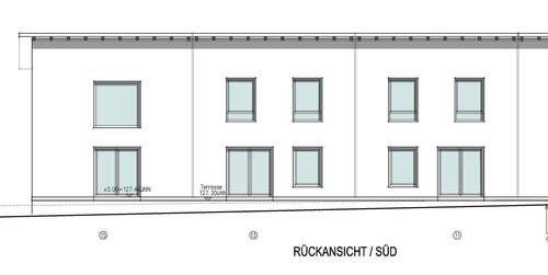 Gartenansicht - Reihenendhaus mit 100,00 m&sup2; in Bielefeld zum Kaufen
