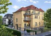 Ansicht Einfahrt - 5 Zimmer Etagenwohnung in Dresden