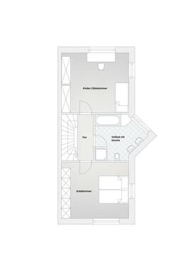 Endreihenhaus Obergeschos - 
