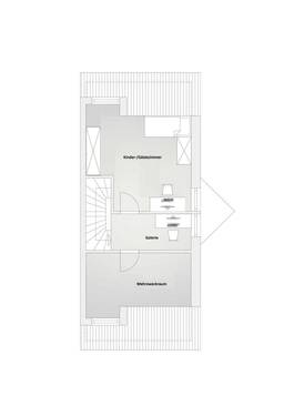 Endreihenhaus Dachgeschos - 
