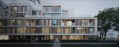 Gebäude vorne - Exklusive 2 Zimmer Wohnung in den Rainville Appartements in Bestlage in Hamburg Ottensen