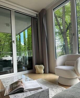 Blick in den Heidepark - Etagenwohnung mit 55,00 m&sup2; in Hamburg zum Kaufen