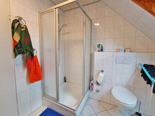 Badezimmer - Etagenwohnung mit 67,00 m&sup2; in Stuhr zur Miete