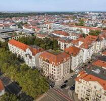 DG-Wohnung-Maisonette mit Kamin in der Südvorstadt - 4 Zimmer, 126m², KfW 40, Erstbezug - Leipzig